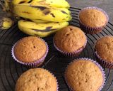 A picture of step 5 of Banana muffins.