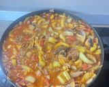 Lecsós karaj recept fázis 5 fotója