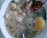 Foto del paso 3 de la receta: Caldo de cordero con mote