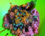 Foto del paso 7 de la receta Albóndigas de ternera magra marinadas en flores de romero fresco