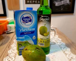 Es campur alpukat - Step 1