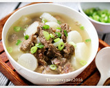 Foto langkah ke 5 dari resep Sup Lobak Sapi bening simpel ala Oma ^__^.