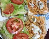 A picture of step 9 of Chicken Tortas and Sandwiches.