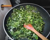 A picture of step 3 of Amaranth herbs Rice#creativericerecipe.