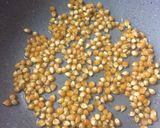 A picture of step 1 of Bread with popcorn custard parfait.
