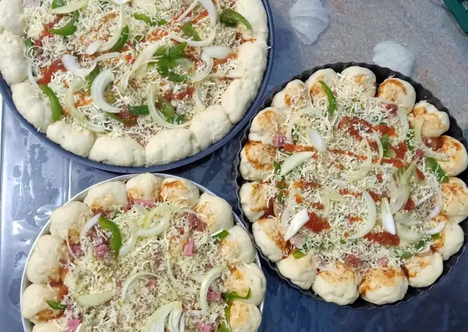 Langkah-langkah untuk membuat Cara membuat Pizza rumahan