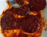 A picture of step 2 of Beetroot Masala.