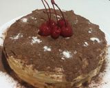 Foto langkah ke 15 dari resep Tiramisu Crepe Cake 😋.