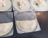 Foto del paso 3 de la receta Empanadillas de Jamón York, Queso y bechamel