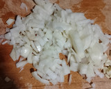Foto del paso 1 de la receta: Puré de calabacín, puerros y espinacas