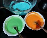 A picture of step 3 of Tiranga Pound Cake.