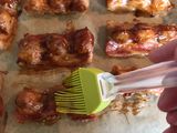 BBQ húsgolyó baconben
