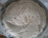 A picture of step 9 of Fig Cheesecake with Almonds and Honey.