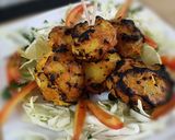 A picture of step 8 of Tandoori baby potatoes with corn flour masala.