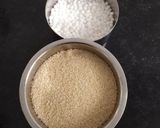 A picture of step 1 of Farali Dosa.