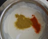 A picture of step 2 of Rawa dosa.