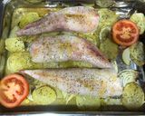 Foto del paso 3 de la receta: Rape al horno con patatas