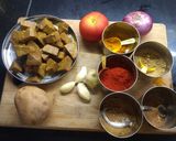 आलू कटहल की सब्जी (aloo kathal ki sabzi recipe in Hindi) रेसिपी चरण 1 फोटो