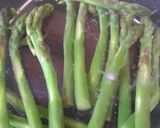 Une image de l'étape 1 de Verrine d'asperges vertes, chantilly au citron vert.