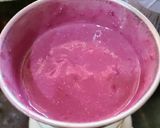 A picture of step 2 of Pomegranate, Orange Lassi.