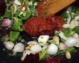 A picture of step 2 of Kung Pao Potatoes.