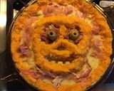 Une image de l'étape 7 de Duo de purées Halloween panais patate douce et jambon cru.