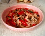 Foto langkah ke 6 dari resep Fettucini Carbonara Merah Putih.