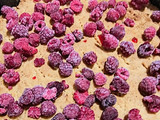 Kuchen tipo alemán de frambuesa