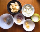 Hình bước làm 1 của món Pate gan gà - ăn dặm