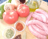 Foto del paso 1 de la receta: Longaniza al vermú con verduras