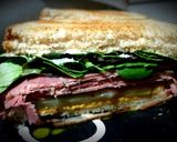 Foto del paso 5 de la receta: Sándwich de Pastrami🍞🥩🥬