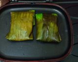 Foto langkah ke 5 dari resep Nasi bakar isi teri.