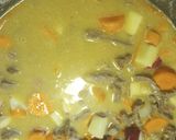 A picture of step 7 of Soup and Sandwich Batch 16.