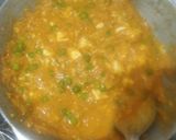 A picture of step 4 of Matar paneer masala.