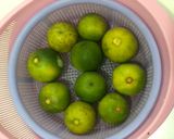 Hình bước làm 1 của món Chanh ngâm muối