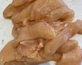 Foto del paso 1 de la receta: Dedos de pollo horneados sin gluten