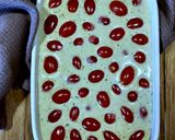 Une image de l'étape 3 de Clafoutis de tomates cerise, mozzarella et pesto.
