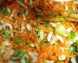 A picture of step 3 of Chicken,Vegetables Samosa 😋.