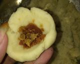 Foto langkah ke 6 dari resep Bola ubi Isi Gula merah/(Nyimplung).