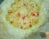 Foto del paso 4 de la receta: Pastel de verduras y gambas con masa filo