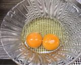 A picture of step 2 of Egg Salsa.