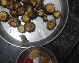 A picture of step 4 of Bitter gourd chips.