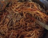 Foto del paso 7 de la receta: Spaghetti con carne y tomate