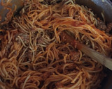 Foto del paso 7 de la receta: Spaghetti con carne y tomate