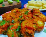 બટાકા ભૂંગળા અને મુરમુરીભેળ(Bataka bhungala with Murmuri bhel) રેસીપી સ્ટેપ3ફોટો