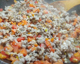 Foto del paso 4 de la receta: Pastel de coliflor con carne picada