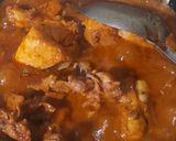A picture of step 7 of Chicken Tikka Masala.