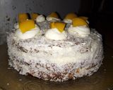 Foto del paso 6 de la receta: Torta de dulce de leche, crema y duraznos