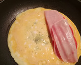 Foto del paso 2 de la receta: Omelette de tomate, queso y jamón york