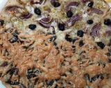 A picture of step 5 of Focaccia Barese.